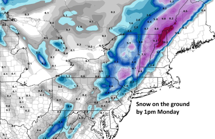 Blustery and much cooler