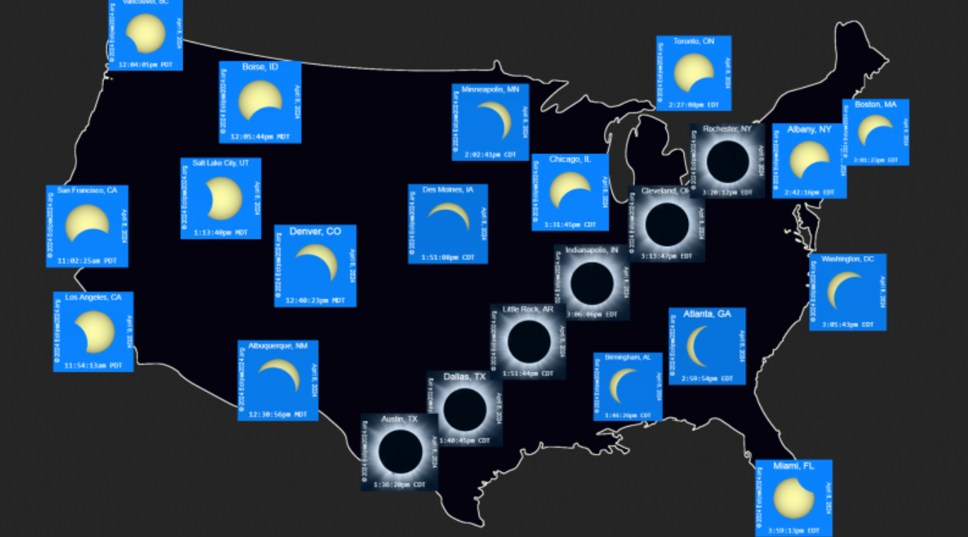 What will the eclipse look like?