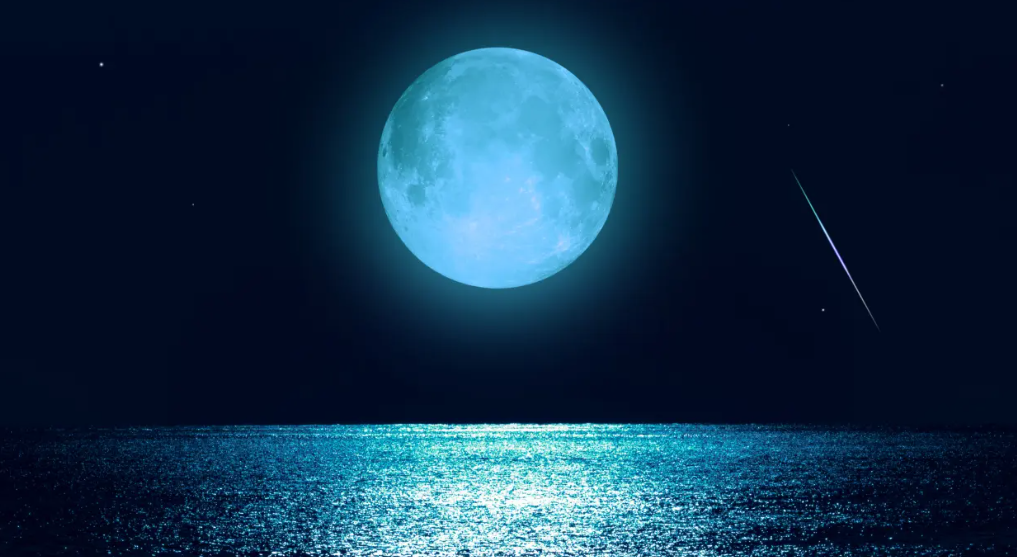 Once in a blue moon