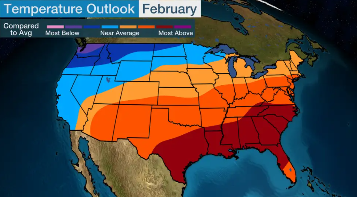 Gradually warmer over the next several days