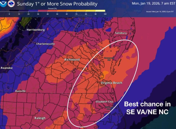 Becoming sunny, windy, and cold