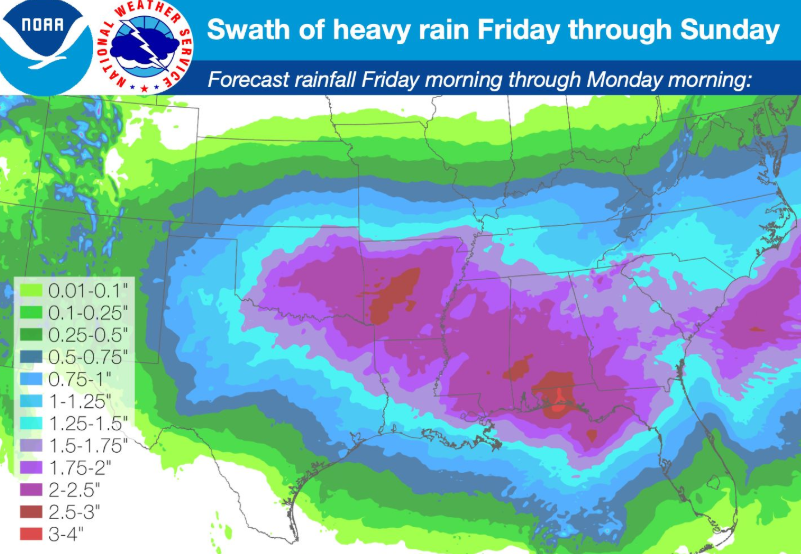 Warmth replaced by cold air again